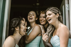 Beautiful Blue bridesmaid dresses