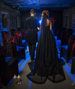 bodmin jail dark elegance wedding