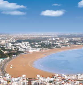 morocco daytime view of agadir bay