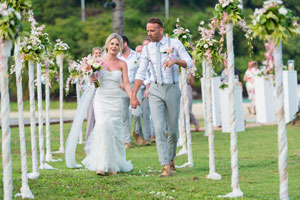 Tropical wedding