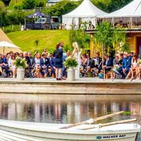 A celebrant wedding on a lake