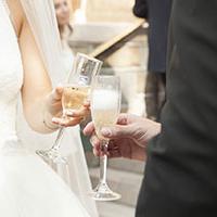 Bride & Groom enjoying unlimited bar