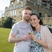 Winning wedding couple