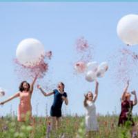 fun factor confetti balloons