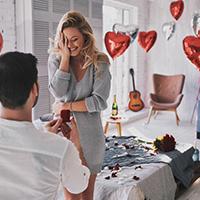 Couple Using La Fête's Proposal Planning Service