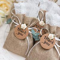 A welcome bag for guests