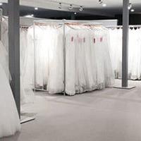 Wedding dresses in store