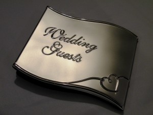 wedding guest book